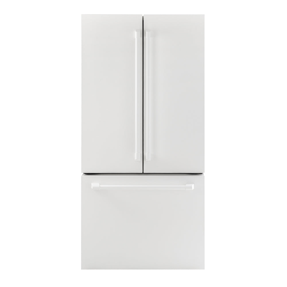 General Electric IO Mabe French Door Kühlschrank IWO19JSPF 3WM-CWM, 84 cm, 527 Liter, Matt weiß Einbau