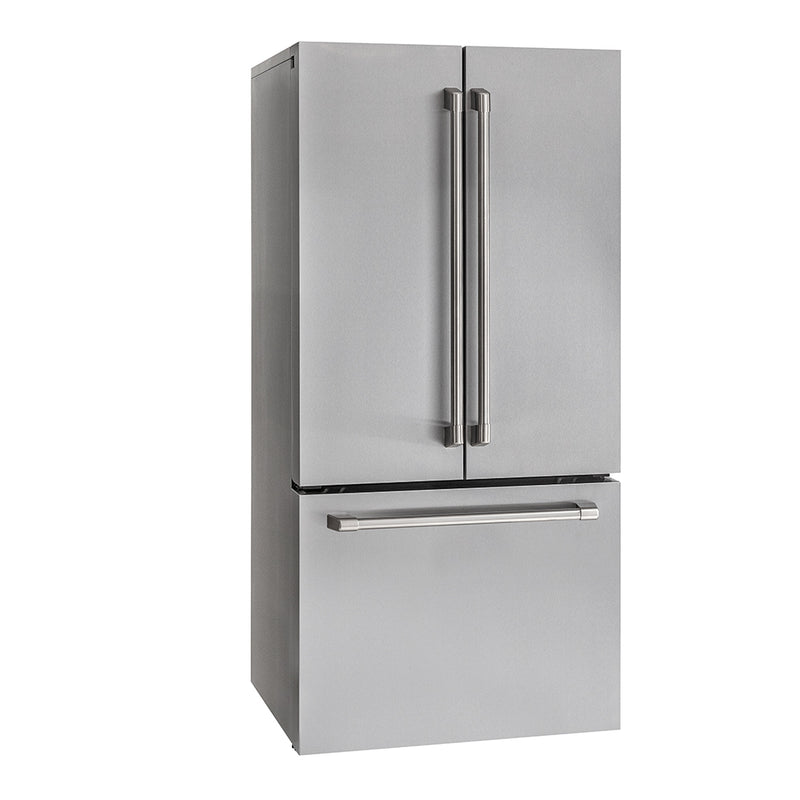 General Electric IO Mabe French Door Kühlschrank IWO19JSPF 80, 85 cm, 527 Liter Edelstahl Freistehend