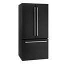 General Electric IO Mabe French Door Kühlschrank IWO19JSPF 8BM, 85 cm, 527 Liter, Mattschwarz Freistehend