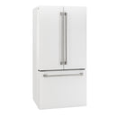 General Electric IO Mabe French Door Kühlschrank IWO19JSPF 8WM, 85 cm, 527 Liter, Matt weiß Freistehend