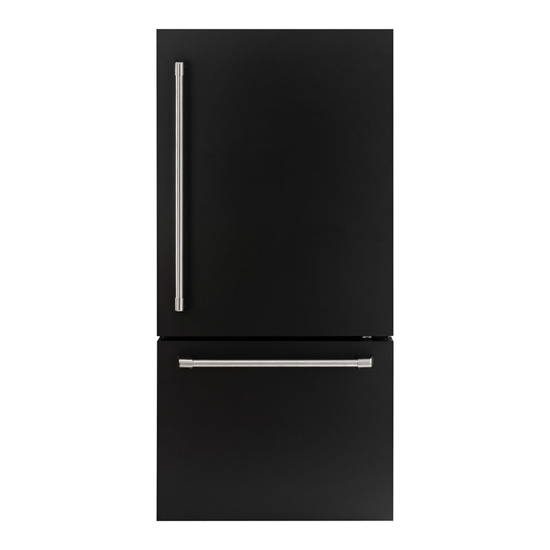 General Electric IO Mabe Big Door Kühlschrank ICO19JSPF 3BM, 84 cm, 527 Liter, Mattschwarz Einbau