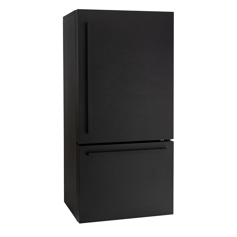 General Electric IO Mabe Big Door Kühlschrank ICO19JSPF 8BM-DBM, 85 cm, 527 Liter, Mattschwarz Freistehend