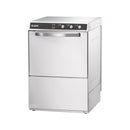 Geschirrspülmaschine inkl. Klarspülmitteldosier- und Reinigerdosier- und Ablaufpumpe | 400 Volt, 4,9 kW | 565x665x835 mm