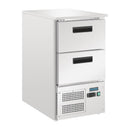 Polar Serie G Thekenkühlschrank mit 2 GN-Schubladen