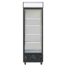 Polar Serie G Standkühlschrank mit Display 368Ltr Schwarz