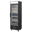 Polar Serie G Standkühlschrank mit Display 368Ltr Schwarz