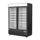 Polar Serie G Gefrierschrank mit Sichtfenster 920L Schwarz