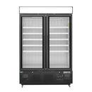 Polar Serie G Gefrierschrank mit Sichtfenster 920L Schwarz