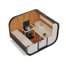 Fjordholz Barrel Sauna Model Luxe-3 Premium Black Edition