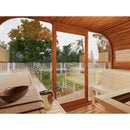 Fjordholz Barrel Sauna Model Luxe-3 Premium
