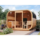 Fjordholz Barrel Sauna Model Luxe-3 Premium