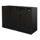 Polar Serie G 900 mm Barkühler mit Drei Türen 330L Schwarz