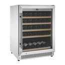 Polar Serie G Weinkühlschrank aus Edelstahl 47 Flaschen