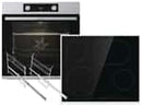 Gorenje Black Pepper Set  SCX - Backofen BOS6737E13X + Glaskeramikkochfeld ECT643BX  autark