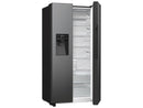 Gorenje NRR9185ESBXL Side by Side Kühl-Gefrier-Kombination Schwarz Edelstahl