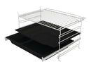 Gorenje Red Pepper Set SCB Einbauherd BCS6737E06BG + Glaskeramikkochfeld ECD643BX