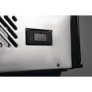 Polar Serie G Energieeffizienter Tischplatten-Kühlvitrine Schwarz 160L