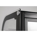 Polar Serie G Energieeffizienter Tischplatten-Kühlvitrine Schwarz 160L