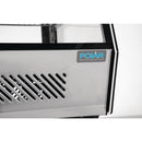 Polar Serie G Energieeffizienter Tischplatten-Kühlschrank für Lebensmittel-Schwarz 120L