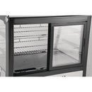 Polar Serie G Energieeffizienter Tischplatten-Kühlschrank für Lebensmittel-Schwarz 120L