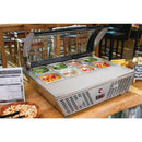 Polar Serie G Energieeffizienter Tischkühlvitrine 4x GN 1/3