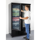 Polar Serie G Multideck-Kühlschrank mit Doppeltüren
