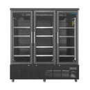 Polar Serie G Multideck-Kühlschrank mit drei Türen