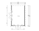 Fjordholz Gartenzimmer Modell Vira 70 A