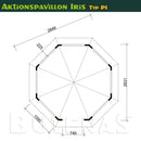 Butenas Pavillon IRIS - offen
