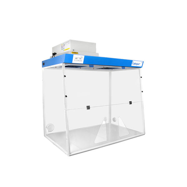Ecosafe Abluft-Abzugshaube 1200 mm - 1 Modul - zwei Öffnungen