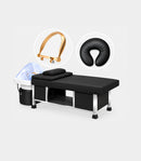 Amitec Basic Headspa-Liege Schwarz – Komplettpaket mit StreamLux™ Bogen