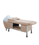 Amitec Premium Headspa-Liege Beige + StreamLux™ – 80 cm Arbeitshöhe
