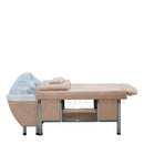 Amitec Premium Headspa-Liege Beige + StreamLux™ – 80 cm Arbeitshöhe