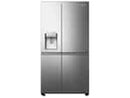 Hisense RS818N4TIE Side by Side Kühl-Gefrier-Kombination Inox-Look