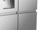 Hisense RS818N4TIE Side by Side Kühl-Gefrier-Kombination Inox-Look