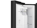 Hisense RS818N4TFE Side by Side Kühl-Gefrier-Kombination Schwarz