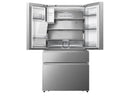 Hisense RF728N4SASE French Door Kühl-Gefrier-Kombination Premium Inox-Look