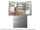 Hisense RF728N4SASE French Door Kühl-Gefrier-Kombination Premium Inox-Look
