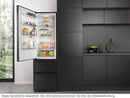 Hisense RM469N4AFD1 Kühl-Gefrier-Kombination Schwarz Edelstahl