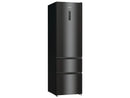 Hisense RM469N4AFD1 Kühl-Gefrier-Kombination Schwarz Edelstahl