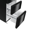 Hisense RM469N4AFD1 Kühl-Gefrier-Kombination Schwarz Edelstahl