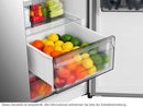 Hisense RS5P528STIE Side by Side Kühl-Gefrier-Kombination Inox-Look