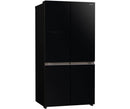 Hitachi French Door Kühlschrank R-WB640VRU0-GBK , 4Türen, 90 cm, 640 Liter, Schwarz Glas