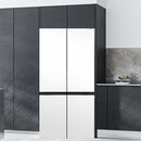 Hitachi French Door Kühlschrank R-WB640VRU0X-MGW , 4Türen, 90 cm, 640 Liter, Matt Weiß