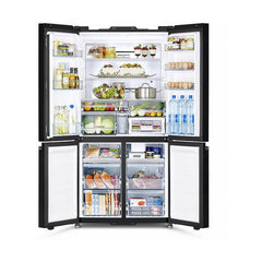 Hitachi French Door Kühlschrank R-WB640VRU0X-MGW , 4Türen, 90 cm, 640 Liter, Matt Weiß – Vorschau 8