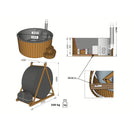 Fjordholz Hot Tub Modell DeLux 226