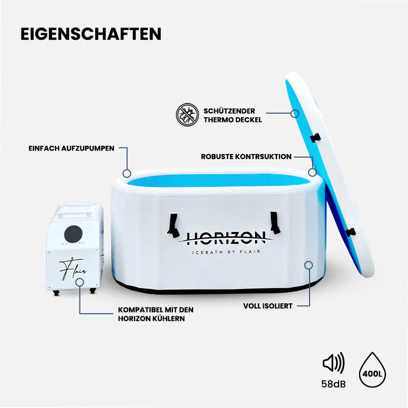 Horizon Ice Bath BLUE Edition with M1 Cooler