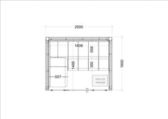Harvia Innensauna Ventura für 4–5 Personen – Vorschau 9