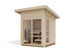 Harvia Gartensauna Solide Vision für 4 Personen – Vorschau 1