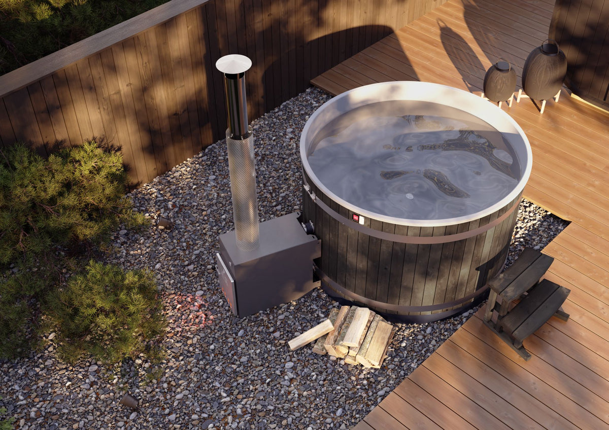 Harvia Hot Tub Sento Medium für 4–6 Personen